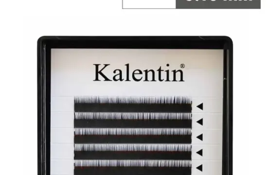 Kalentin Extensión de Cejas Curl I Black 7mm